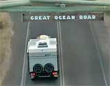 Caravan on Great Ocean Road