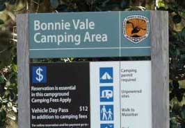 Bonnie Vale sign