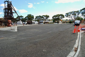 Broken Hill's new parking area for RVs