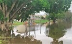 Coraki park floods