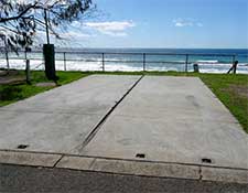 A site with a view at Mooloolaba Beachfront Caravan Park