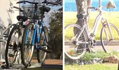 Stolen bikes from Cotton Tree Caravan Park