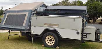 Stolen Ambassador Adventure camper trailer